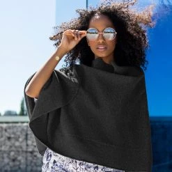 Giesswein - D O B Apparel Merino Lambswool Poncho