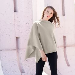 Giesswein - D O B Apparel Merino Lambswool Poncho