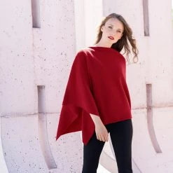 Giesswein - D O B Apparel Merino Lambswool Poncho