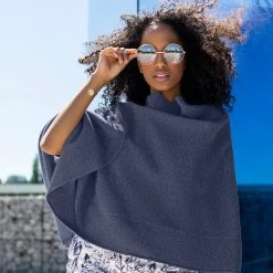 Giesswein - D O B Apparel Merino Lambswool Poncho