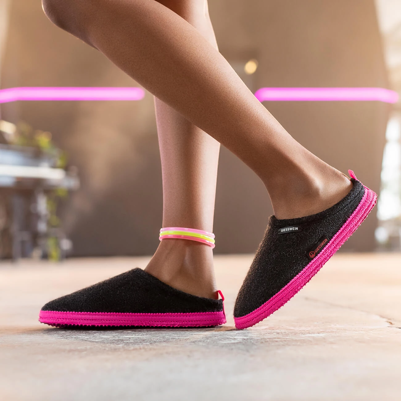 Giesswein - Hausschuhe Woolpops Slippers Made Of Wool 96 Giesswein - Hausschuhe Woolpops Slippers Made Of Wool