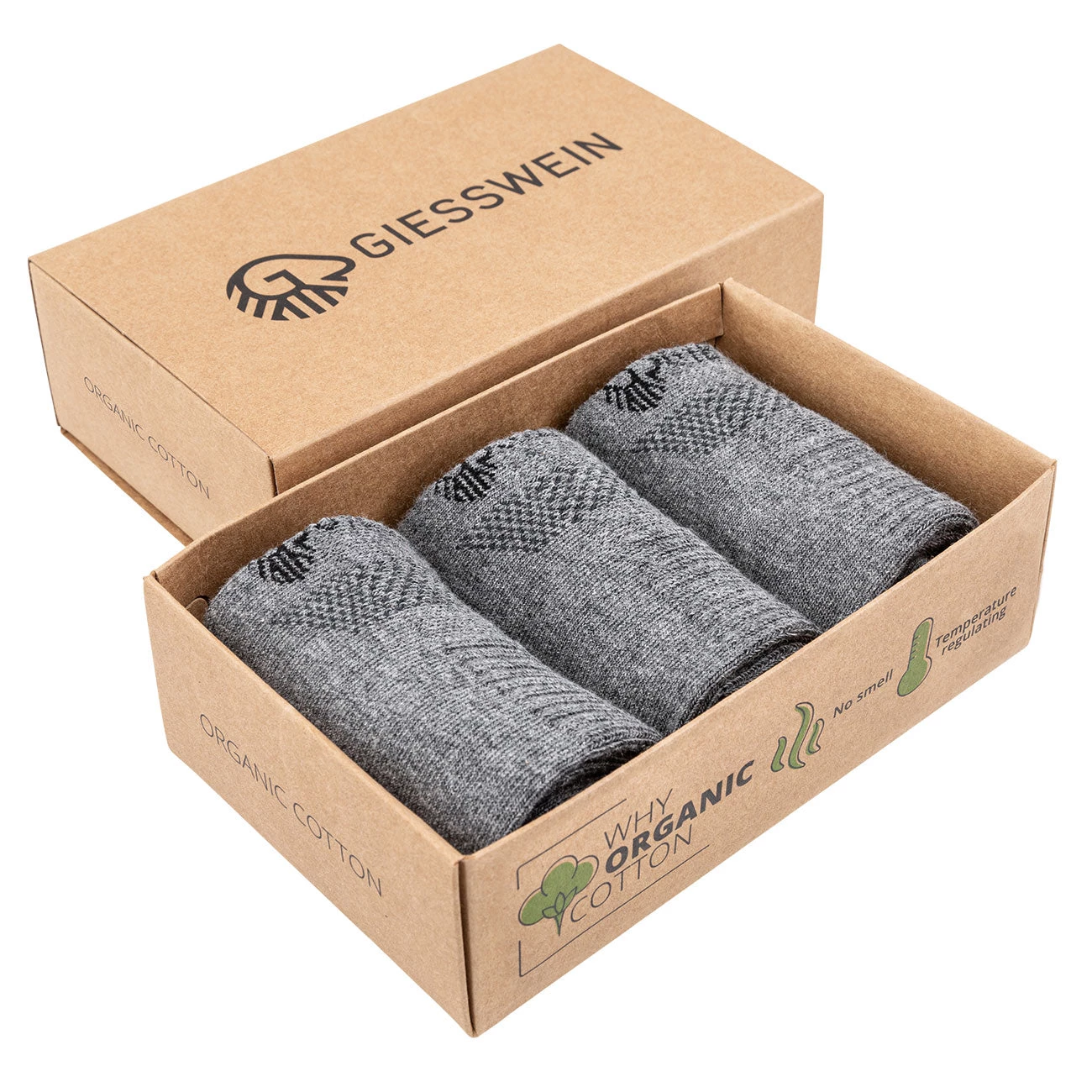 Giesswein - Accessoire Organic Cotton Sneaker Socks (pack Of Three) 10 Giesswein - Accessoire Organic Cotton Sneaker Socks (pack Of Three)